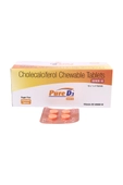 Pure D3 60000IU Sugar Free Chewable Tablet 4's