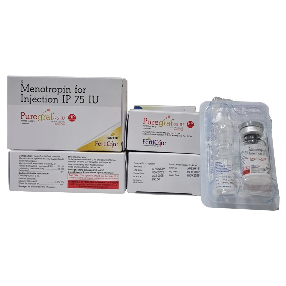 Puregraf 75IU HP Injection, Pack of 1 INJECTION Puregraf 75IU HP Injection, Pack of 1 INJECTION