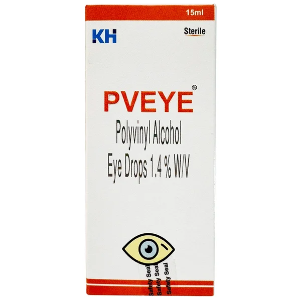 Pveye Eye Drops 15 ml, Pack of 1