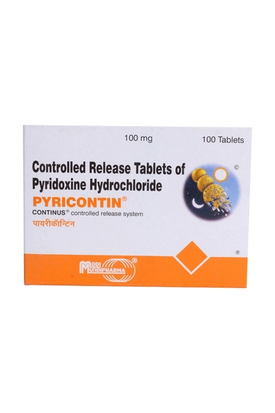 Pyricontin Tablet 10's, Pack of 10 TABLETS