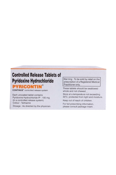 Pyricontin Tablet 10's, Pack of 10 TABLETS