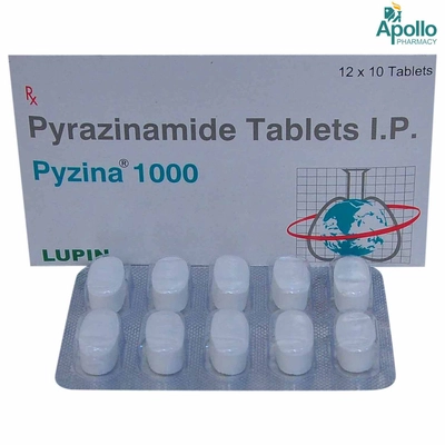 Pyzina 1000 Tablet 10's, Pack of 10 TabletS