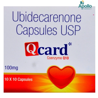 Qcard Capsule 10's, Pack of 10 CAPSULES