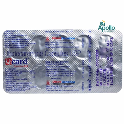 Qcard Capsule 10's, Pack of 10 CAPSULES