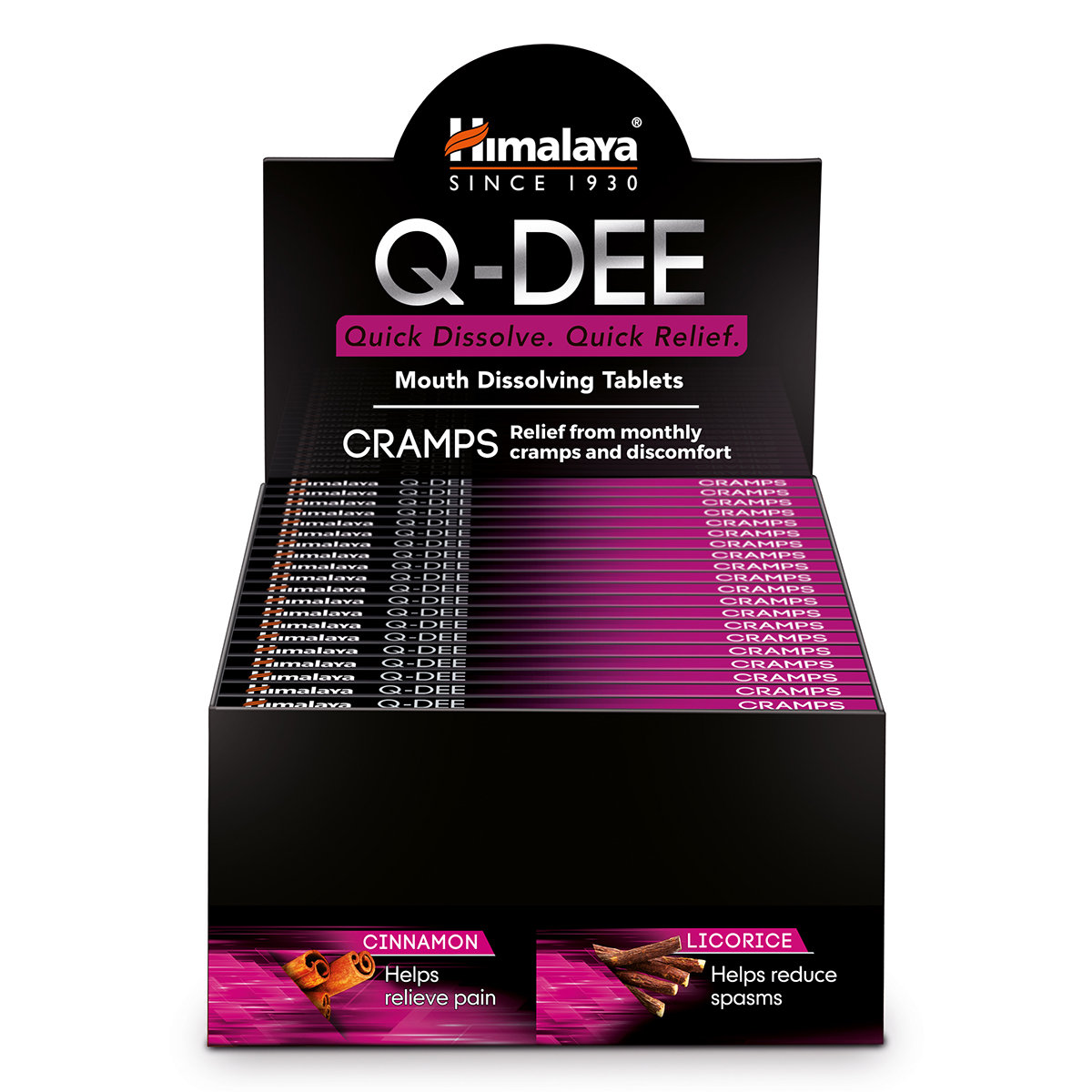 Himalaya Q-Dee Cramps, 8 Tablets, Pack of 8 Himalaya Q-Dee Cramps, 8 Tablets, Pack of 8