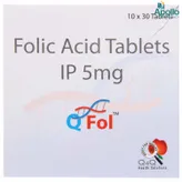 Qfol 5 mg Tablet 30's, Pack of 30 TABLETS