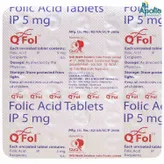 Qfol 5 mg Tablet 30's, Pack of 30 TABLETS
