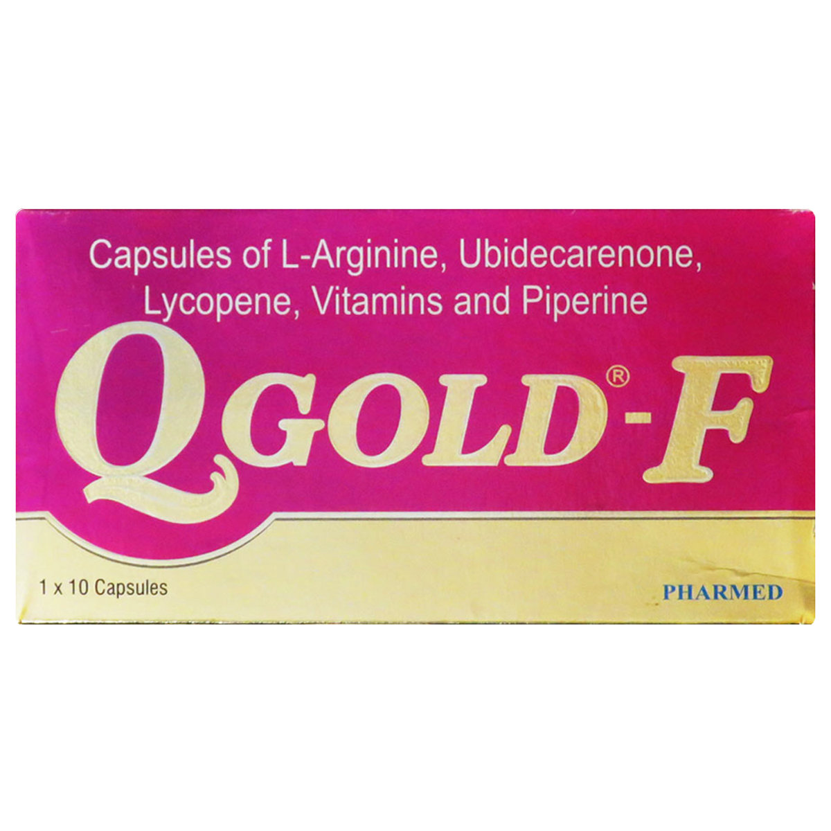 Q Gold F Capsule 10's, Pack of 10 Q Gold F Capsule 10's, Pack of 10