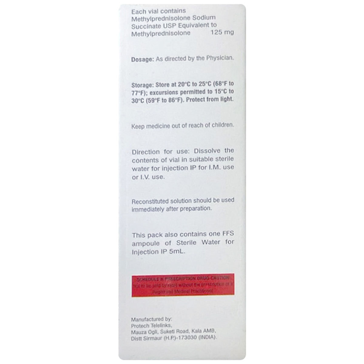 Q-Meth 125 Injection 1's, Pack of 1 Q-Meth 125 Injection 1's, Pack of 1