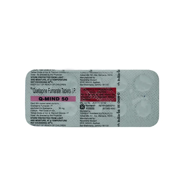 Q-Mind 25 Tablet 10's, Pack of 10 TabletS