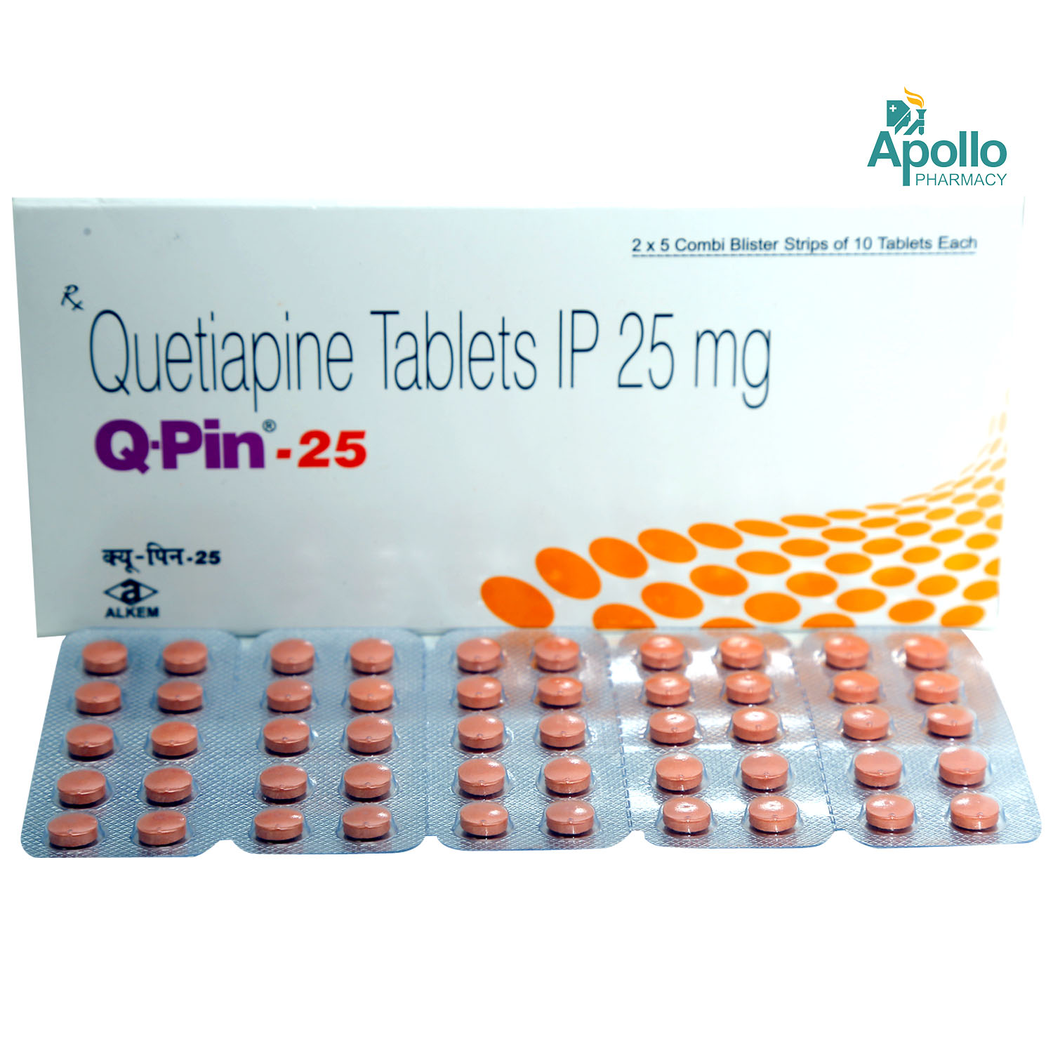 Q Pin 25 Tablet 10's, Pack of 10 TABLETS Q Pin 25 Tablet 10's, Pack of 10 TABLETS