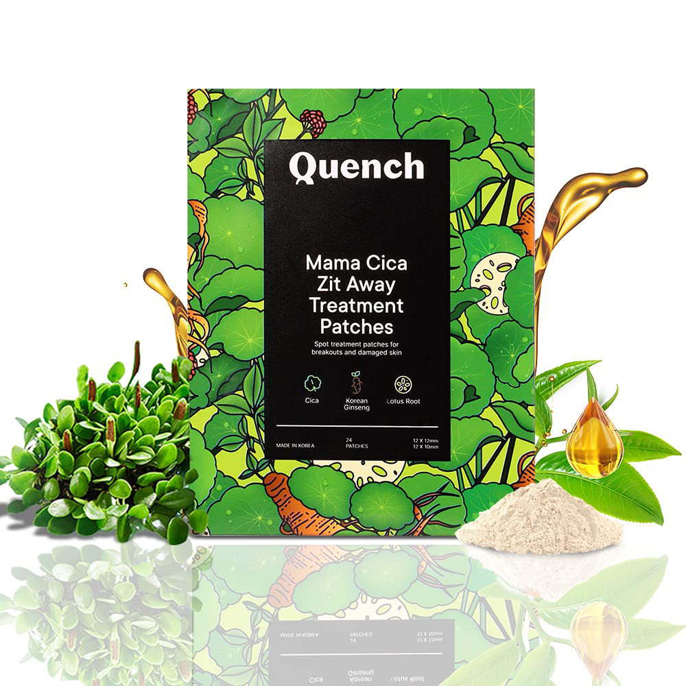Quench Mama Cica Zit Away Treatment Patches, 24 Count, Pack of 1 Quench Mama Cica Zit Away Treatment Patches, 24 Count, Pack of 1