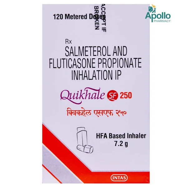 Quikhale SF 250 Inhaler 1's