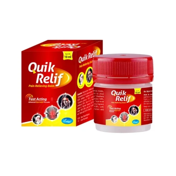 Leeford Quik Relif Balm, 10 ml, Pack of 1