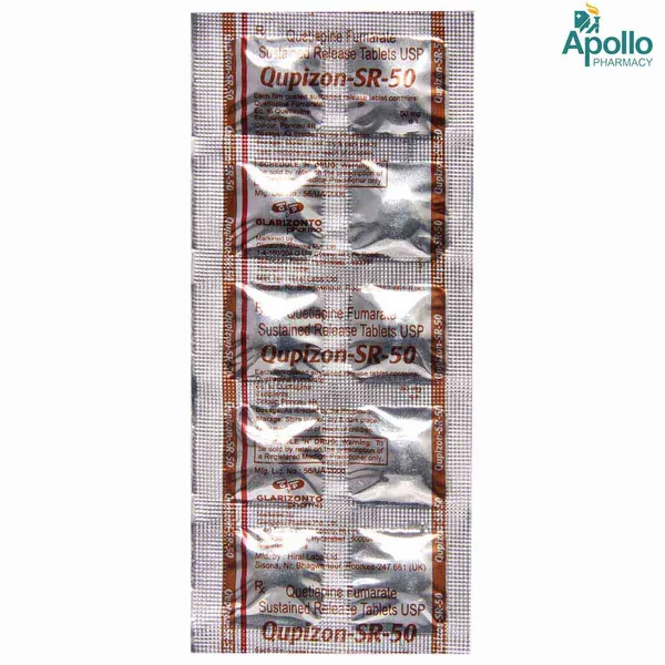 QUPIZON SR 50MG TABLET 10'S