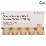 QUSER XL 200MG TABLET, Pack of 10 TABLETS