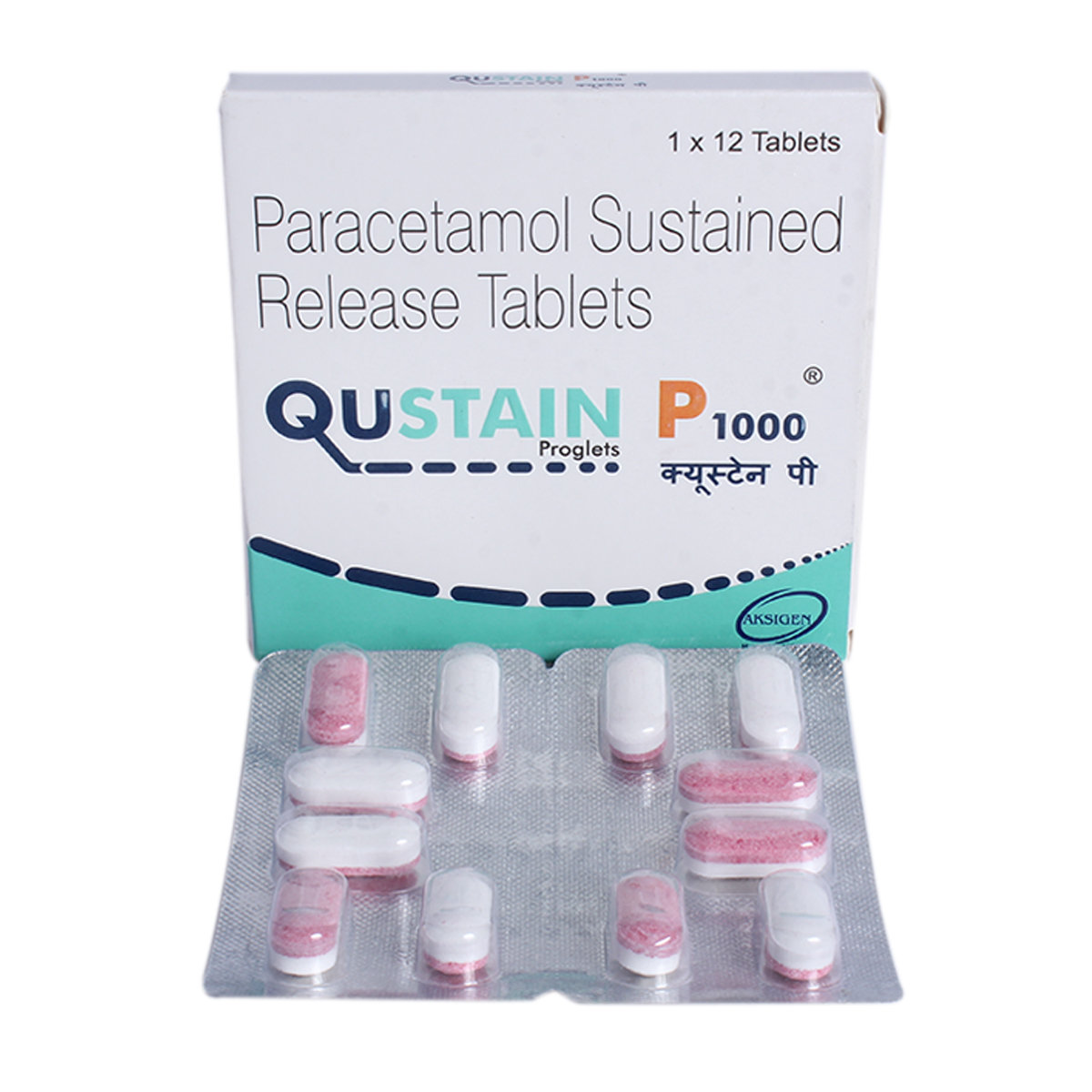 Qustain P 1000 Tablet 12's, Pack of 12 TABLETS Qustain P 1000 Tablet 12's, Pack of 12 TABLETS