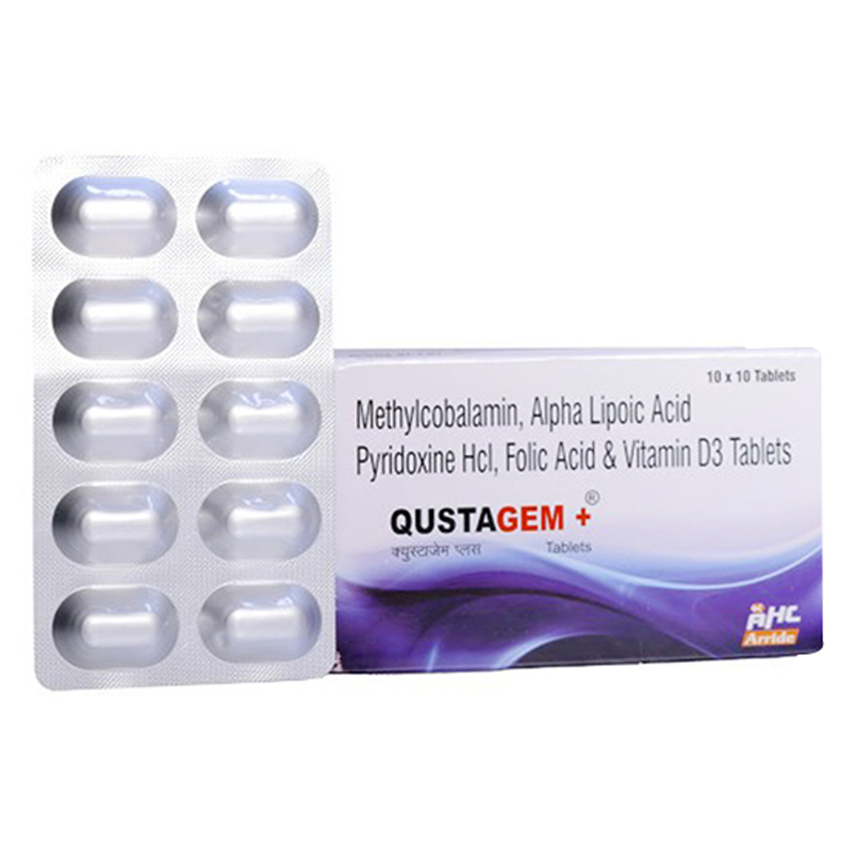 Qusta Gem+ Tablet 10's, Pack of 10 Qusta Gem+ Tablet 10's, Pack of 10