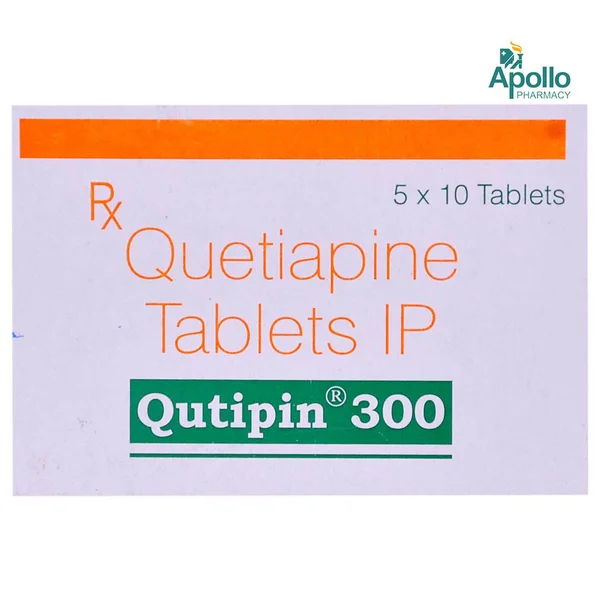 Qutipin 300 Tablet 10's, Pack of 10 TABLETS