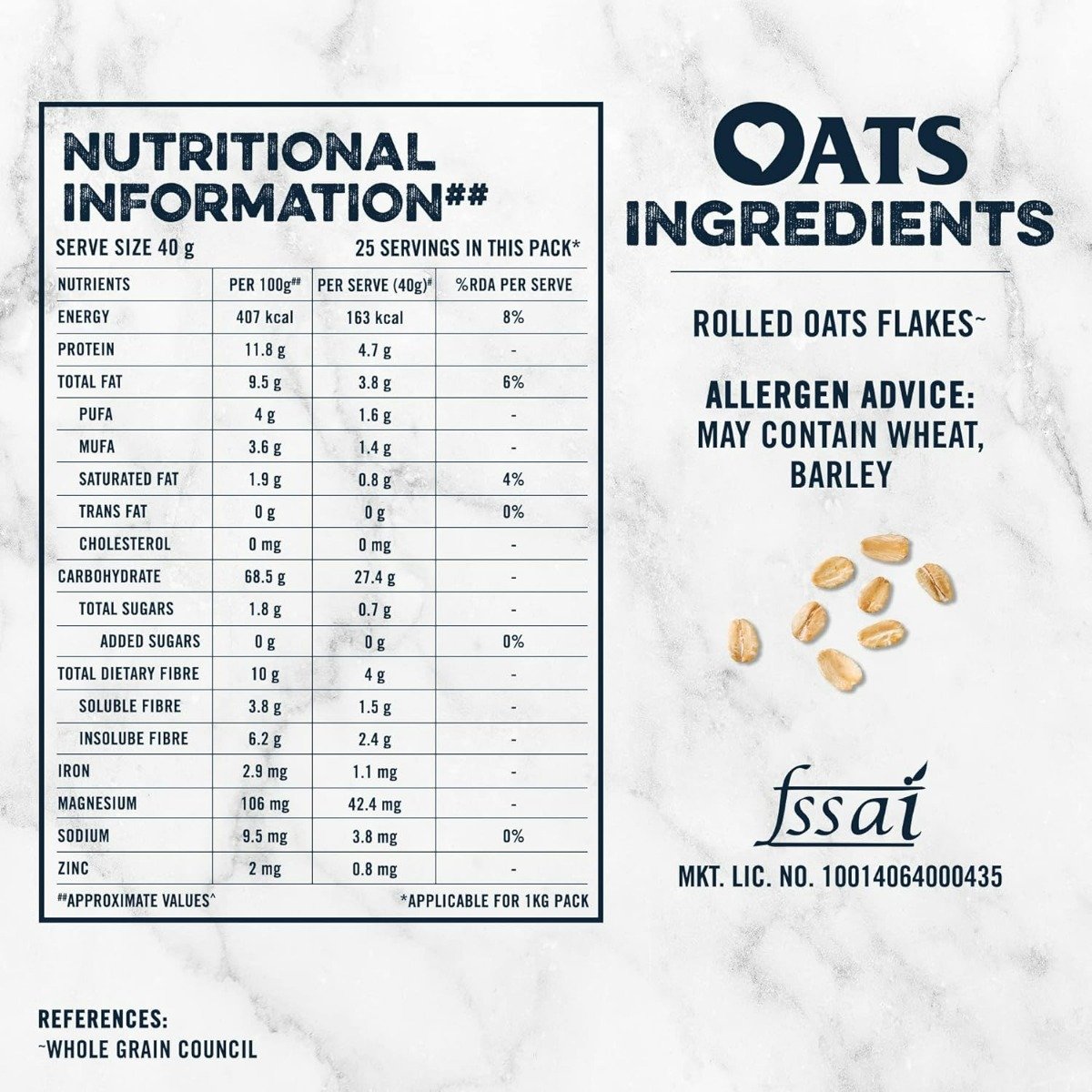 Quaker Oats, 1.5 kg, Pack of 1 Quaker Oats, 1.5 kg, Pack of 1