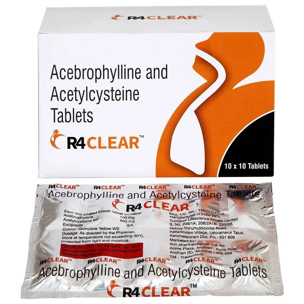 R4Clear Tablet 10's, Pack of 10 TabletS