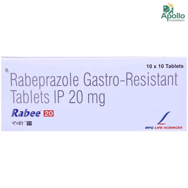Rabee 20 Tablet 10's, Pack of 10 TABLETS