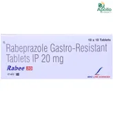 Rabee 20 Tablet 10's, Pack of 10 TABLETS
