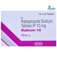 RABIUM 10MG TABLET