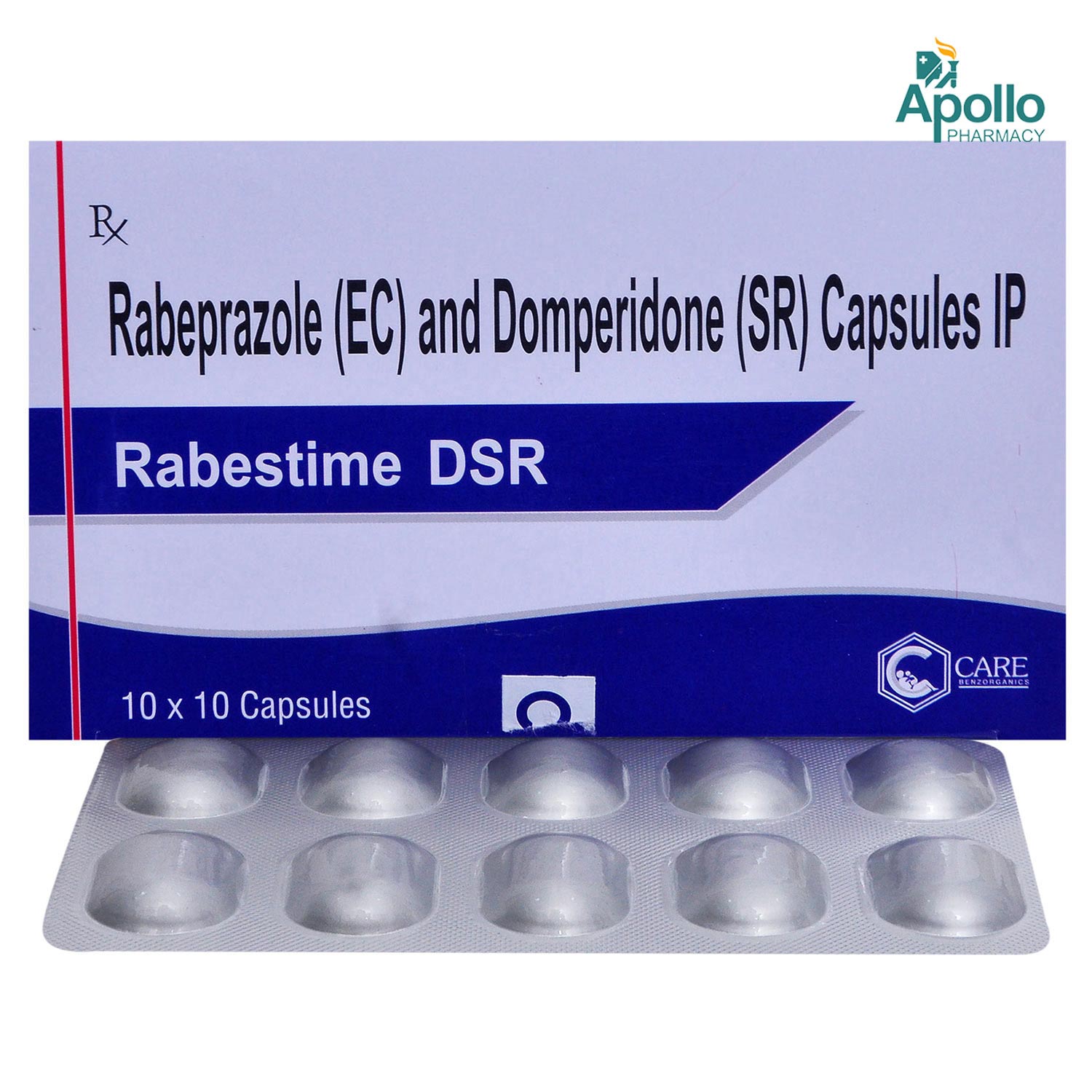 Rabestime DSR Tablet 10's, Pack of 10 TABLETS Rabestime DSR Tablet 10's, Pack of 10 TABLETS