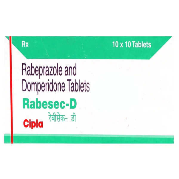 Rabesec-D Tablet 10's, Pack of 10