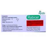 Rabicer Tablet 10's, Pack of 10 TABLETS
