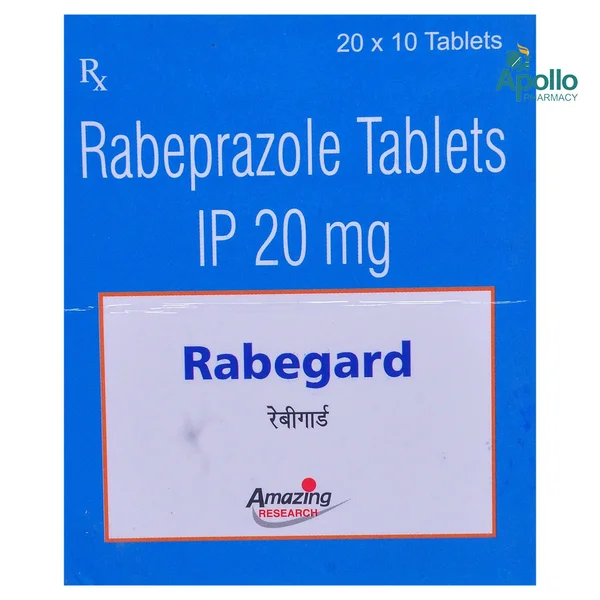 Rabegard 20 Tablet 10's
