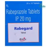 RABEGARD 20MG TABLET, Pack of 10 TABLETS