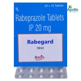 RABEGARD 20MG TABLET, Pack of 10 TABLETS