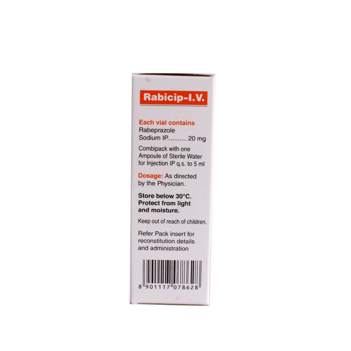 RABICIP I.V INJECTION 5 ml, Pack of 1 INJECTION RABICIP I.V INJECTION 5 ml, Pack of 1 INJECTION