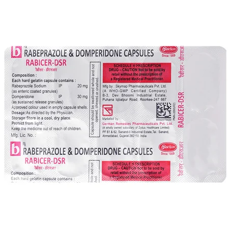 Rabicer DSR Capsule 10's