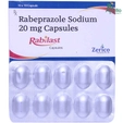 Rabilast 20 mg Capsule 10's