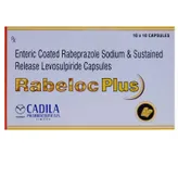 Rabeloc Plus Capsule 10's, Pack of 10 CAPSULES