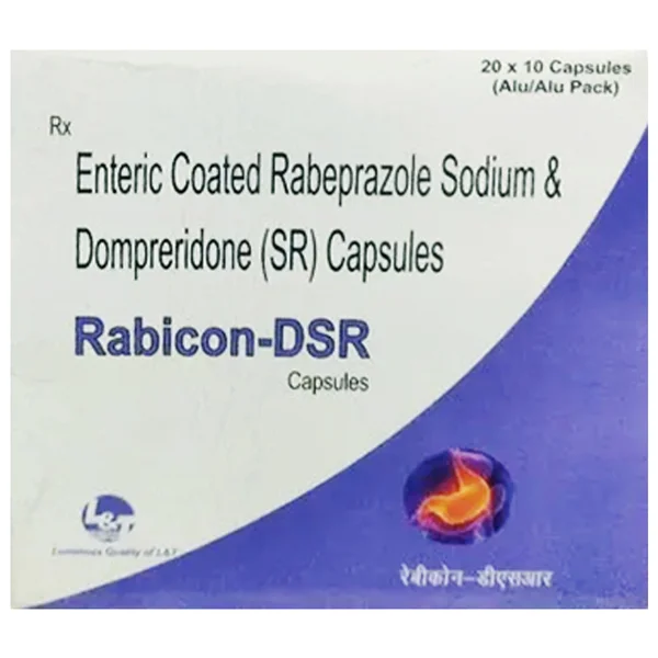 Rabicon-DSR Capsule 10's, Pack of 10