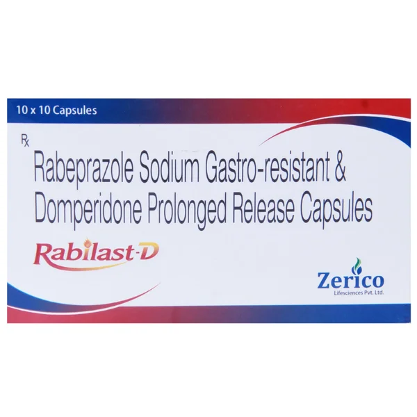 Rabilast D Capsule 10's, Pack of 10