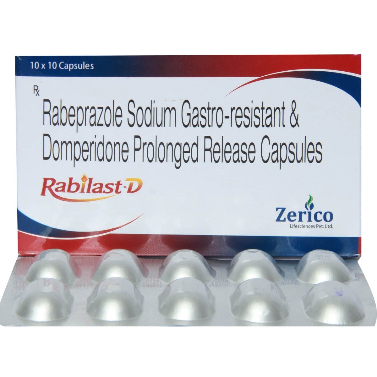 Rabilast D Capsule 10's, Pack of 10 Rabilast D Capsule 10's, Pack of 10