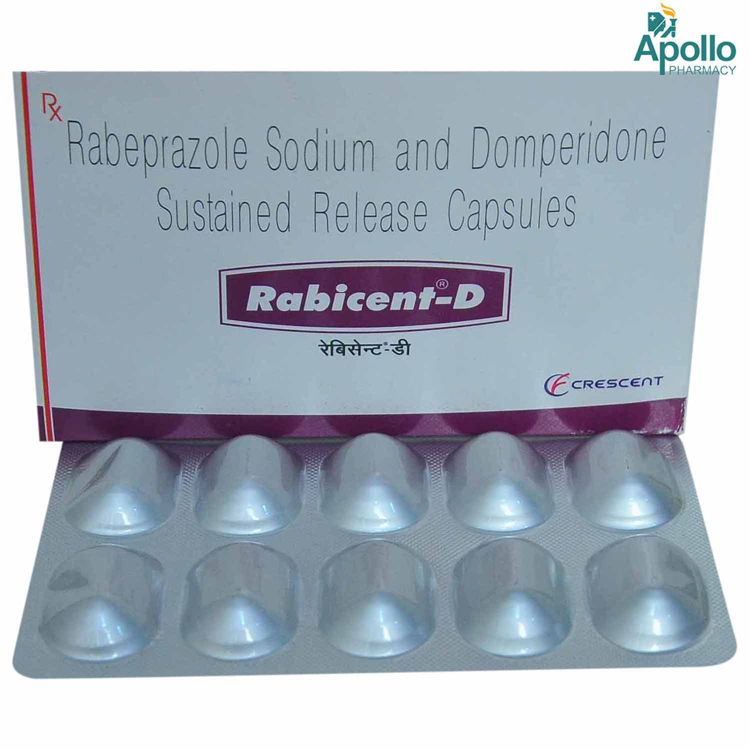 Rabicent-D Tablet 10's, Pack of 10 TABLETS Rabicent-D Tablet 10's, Pack of 10 TABLETS