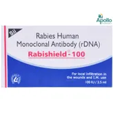 Rabishield 100IU Injection 2.5 ml, Pack of 1 Injection