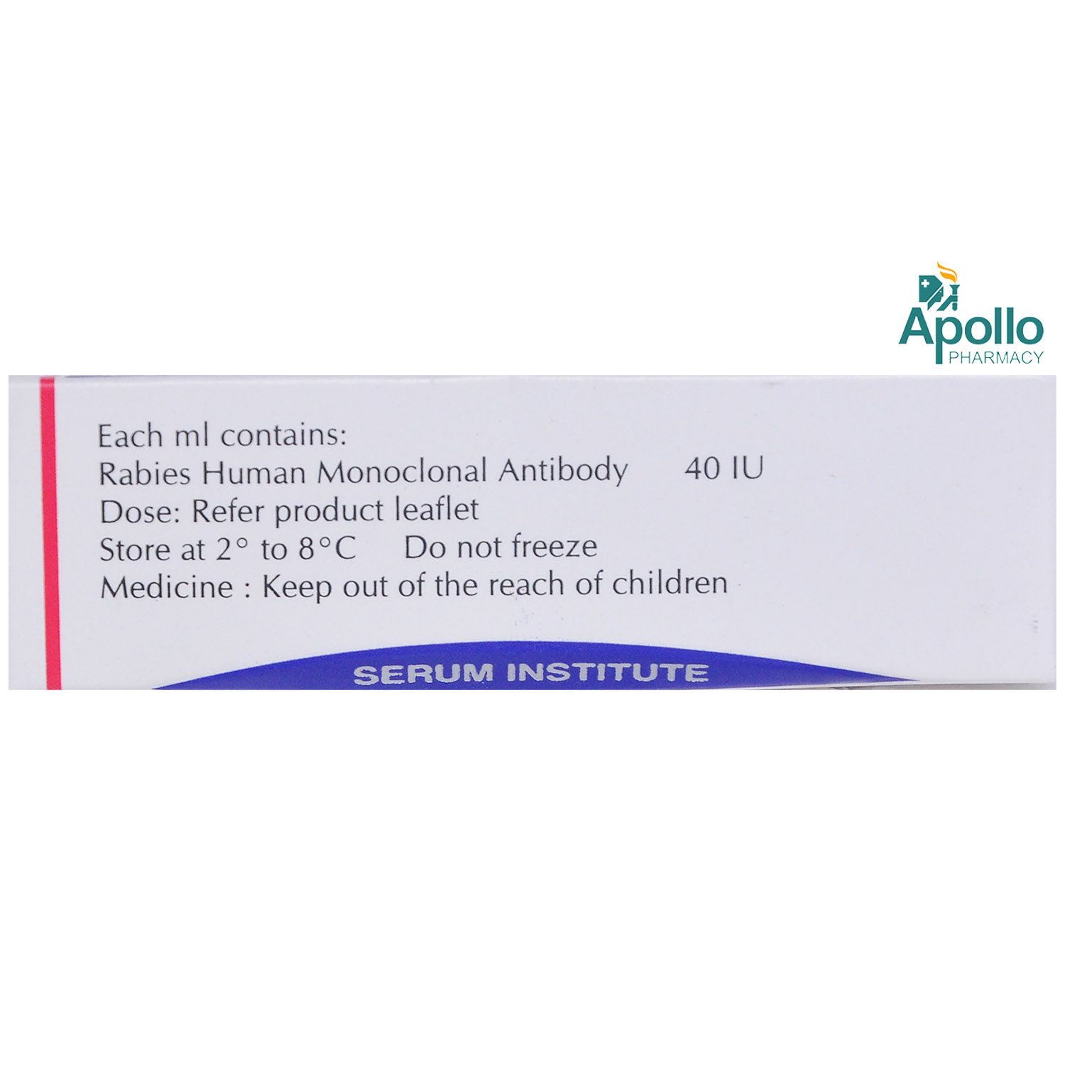 Rabishield 100IU Injection 2.5 ml, Pack of 1 Injection Rabishield 100IU Injection 2.5 ml, Pack of 1 Injection