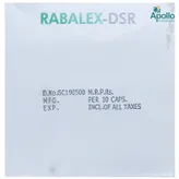 Rabalex-DSR Capsule 10's, Pack of 10 CapsuleS