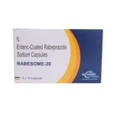 Rabesome-20 Capsule 10's, Pack of 10 CAPSULES