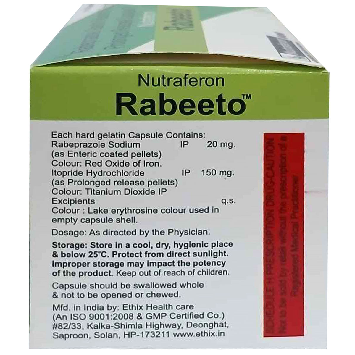 Nutraferon Rabeeto Capsule 10's, Pack of 10 Nutraferon Rabeeto Capsule 10's, Pack of 10