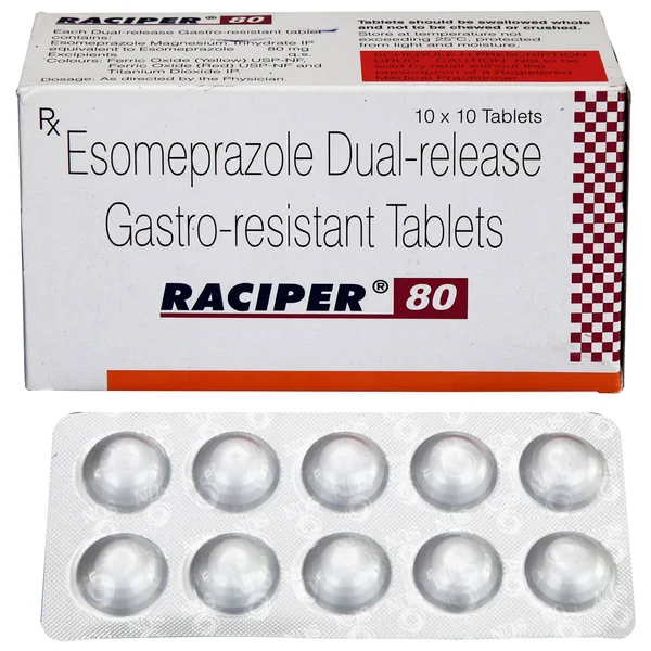 Raciper 80 Tablet 10's