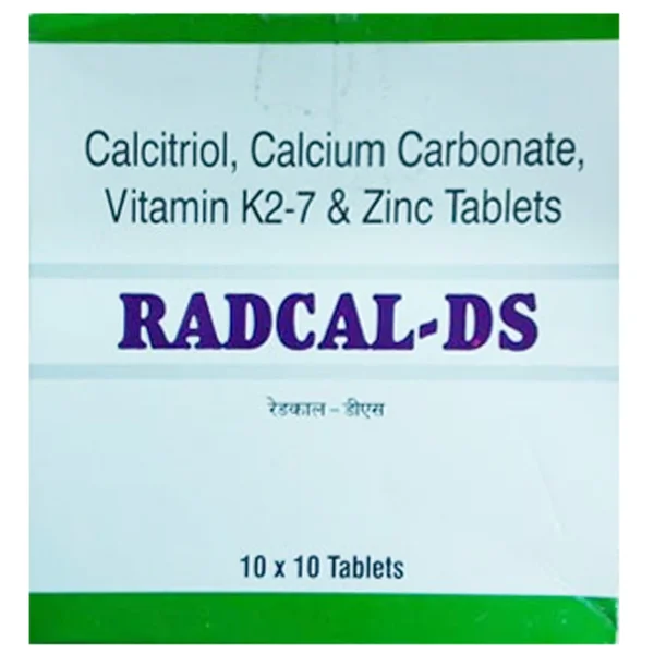 Radcal-DS Tablet 10's, Pack of 10 TABLETS