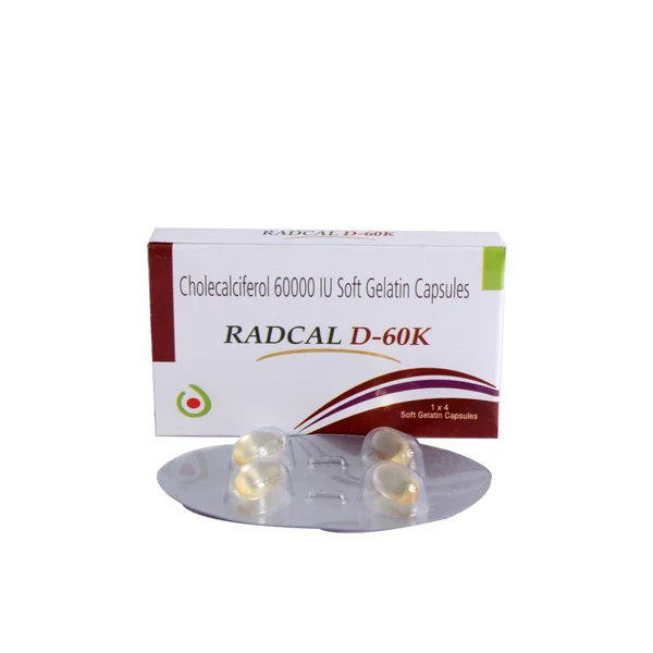 Radcal-D 60K Softgel Capsule 4's